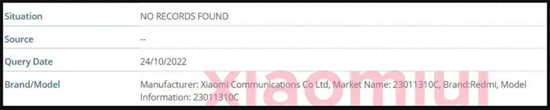 Redmi K60 Gaming được phát hiện trên cơ sở dữ liệu IMEI Redmi K60 Gaming được phát hiện trên cơ sở dữ liệu IMEI