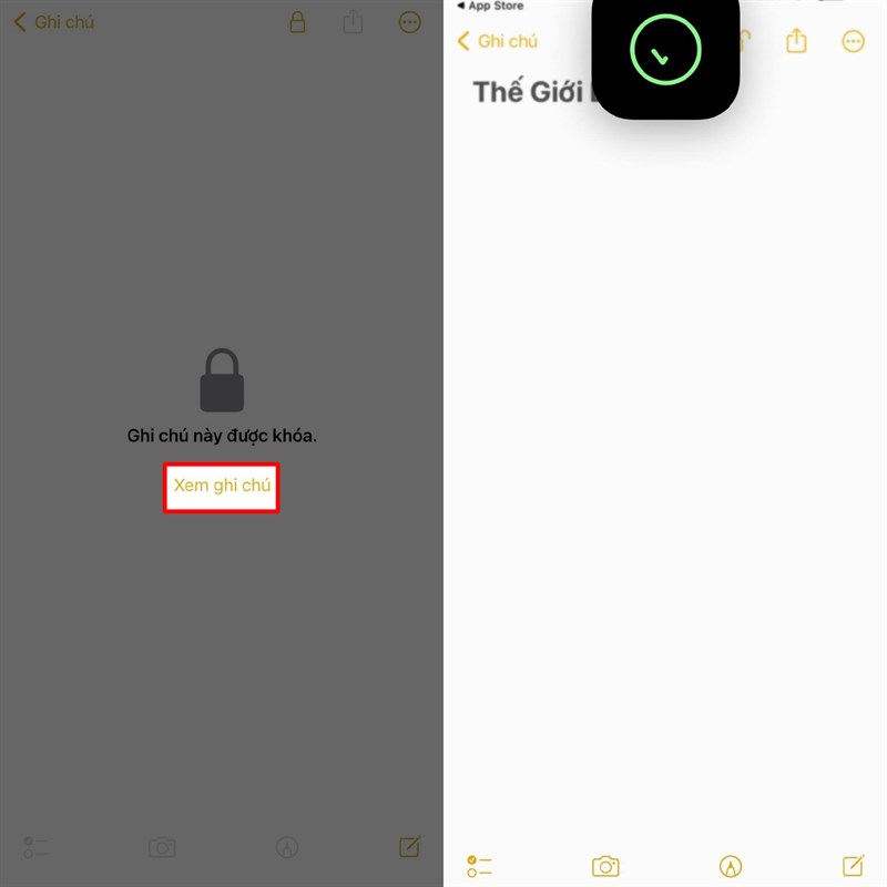 Cách khóa ghi chú bằng Face ID trên iPhone 14 Cách khóa ghi chú bằng Face ID trên iPhone 14