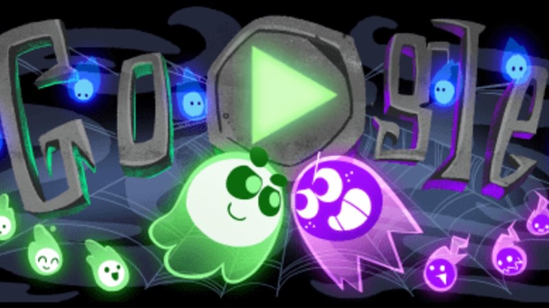 Trò chơi chủ đề Halloween 2022 trên Google Doodle