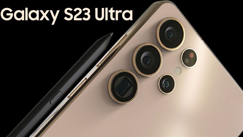 Thiết kế camera sau trong bản concept của Galaxy S23 Ultra Thiết kế camera sau trong bản concept của Galaxy S23 Ultra