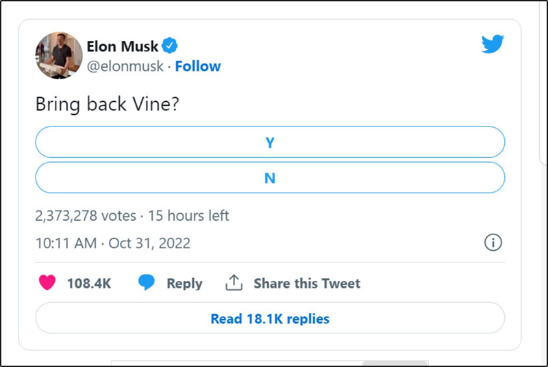 Nội dung bài đăng của Elon Musk trên Twitter Nội dung bài đăng của Elon Musk trên Twitter
