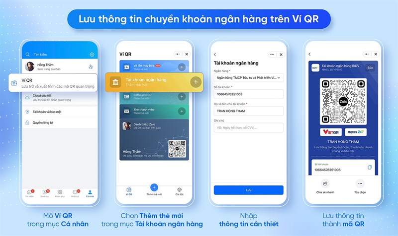 Hình ảnh Zalo nâng cấp tính năng Ví QR Hình ảnh Zalo nâng cấp tính năng Ví QR