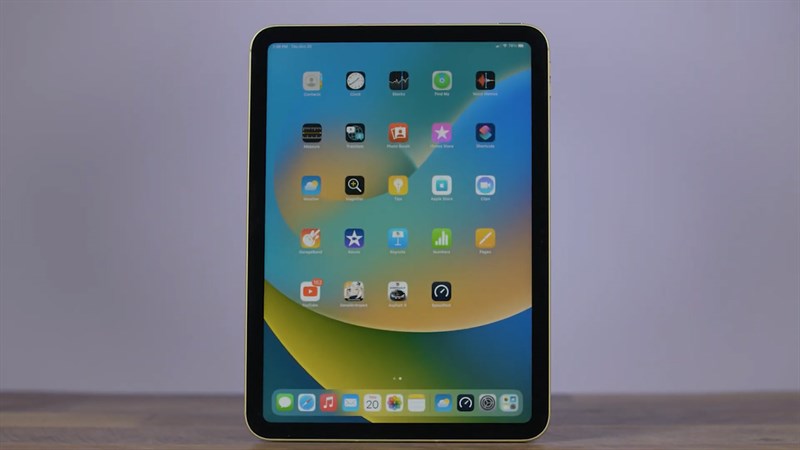 iPad 10 2022 sở hữu thiết kế tràn viền mới cực kỳ ấn tượng