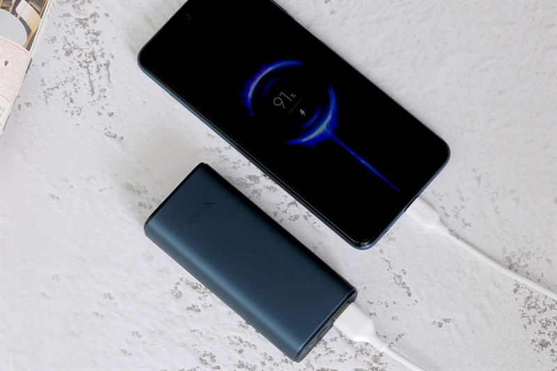 Pin sạc dự phòng Polymer 10.000 mAh Type C PD QC3.0 Xmobile PowerSlim PJ JP213 - Mẫu sạc dự phòng gọn nhẹ Pin sạc dự phòng Polymer 10.000 mAh Type C PD QC3.0 Xmobile PowerSlim PJ JP213 - Mẫu sạc dự phòng gọn nhẹ