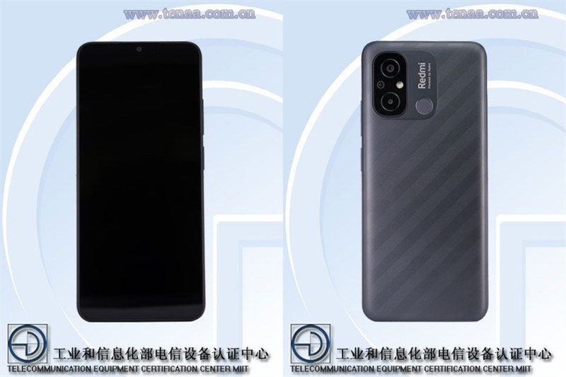 Hình ảnh Redmi 11A (22120RN86C) trên TENAA