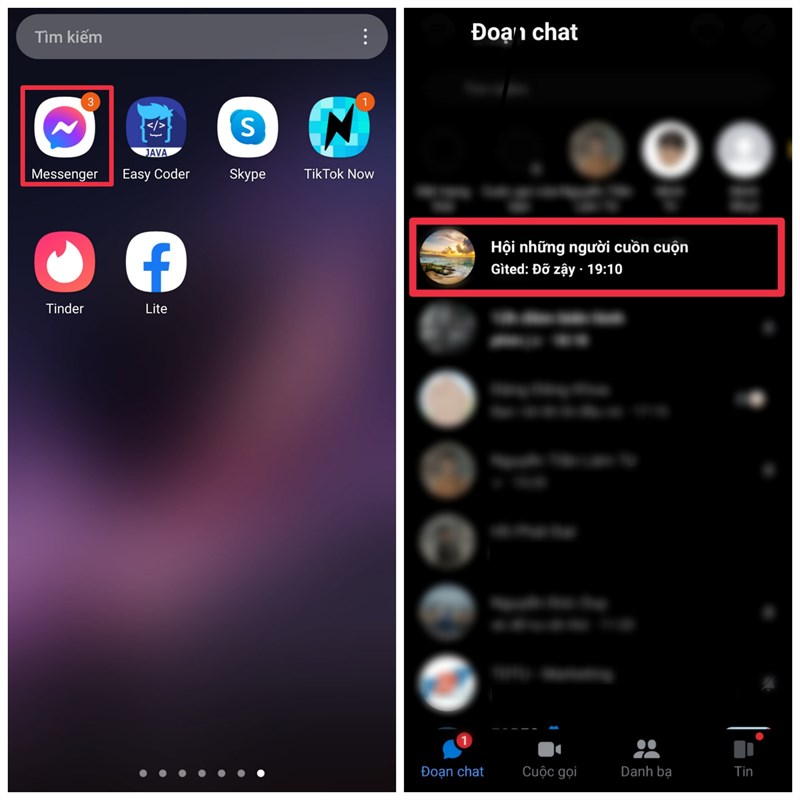 Cách thay đổi âm thanh thông báo trên Messenger