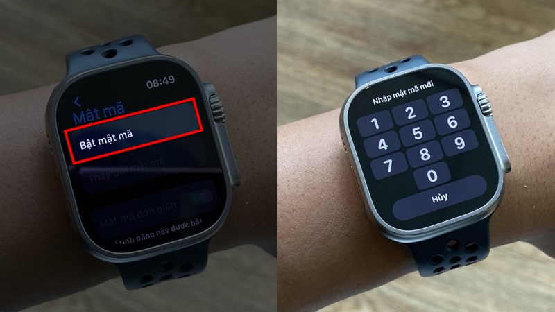 Hướng dẫn cách đặt mật khẩu cho Apple Watch Ultra Hướng dẫn cách đặt mật khẩu cho Apple Watch Ultra