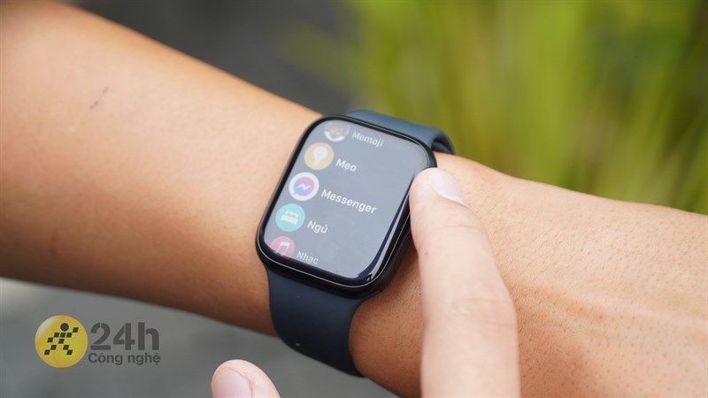 cách trả lời tin nhắn trên Apple Watch series 8