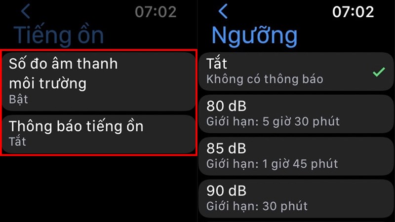 Cách đo mức độ tiếng ồn bằng Apple Watch series 8