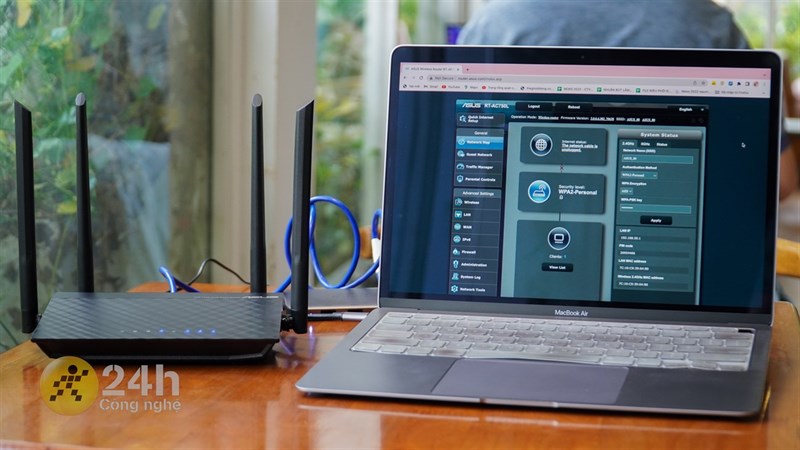 Trên tay router ASUS RT-AC750L Trên tay router ASUS RT-AC750L
