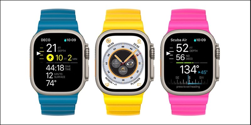 Apple sẽ hợp tác với Oceanic để biến Watch Ultra thành một máy tính hỗ trợ lặn Apple sẽ hợp tác với Oceanic để biến Watch Ultra thành một máy tính hỗ trợ lặn