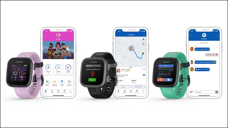 Đồng hồ thông minh cho trẻ em Garmin Bounce ra mắt
