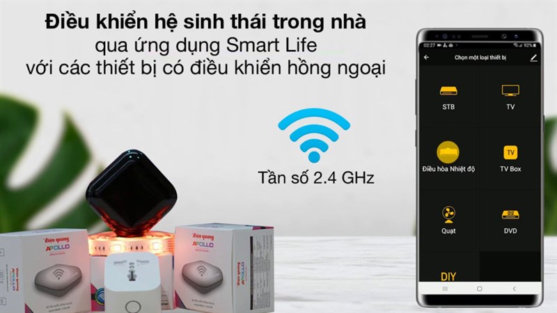 điều khiển hồng ngoại 