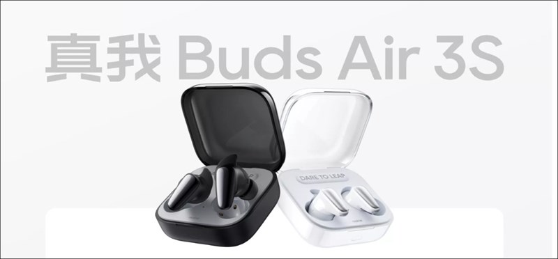 Hai phiên bản màu sắc của realme Buds Air 3S