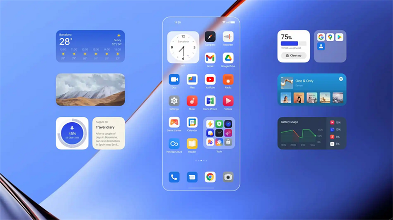 ColorOS 13 mang đến bộ giao diện hoàn toàn mới mẻ ColorOS 13 mang đến bộ giao diện hoàn toàn mới mẻ