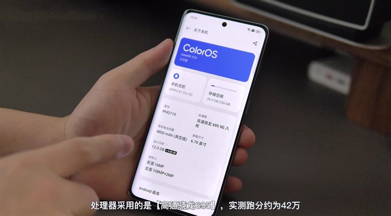 Trên tay OPPO A1 Pro 5G Trên tay OPPO A1 Pro 5G