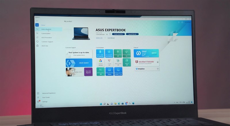 Trên tay ASUS Expertbook B5 2022