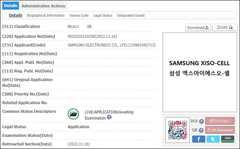 Samsung đang phát triển dòng cảm biến ảnh mới?