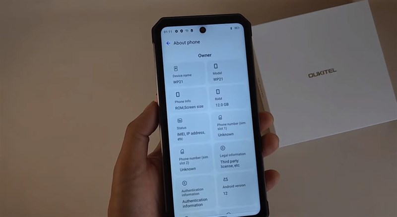 Trên tay Oukitel WP21