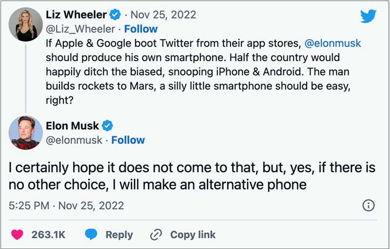 Phản hồi của Elon Musk khiến cư dân mạng thích thú Phản hồi của Elon Musk khiến cư dân mạng thích thú
