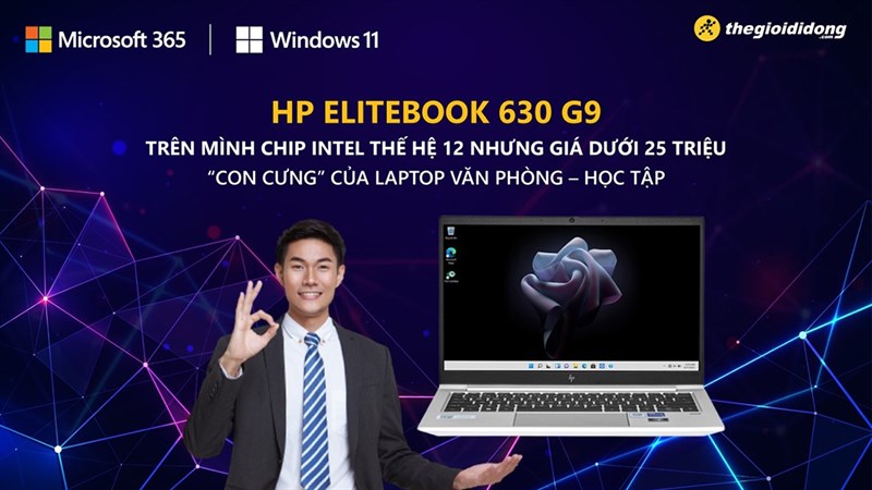 Khám phá Laptop HP Elitebook 630 G9 i5 (6M143PA)