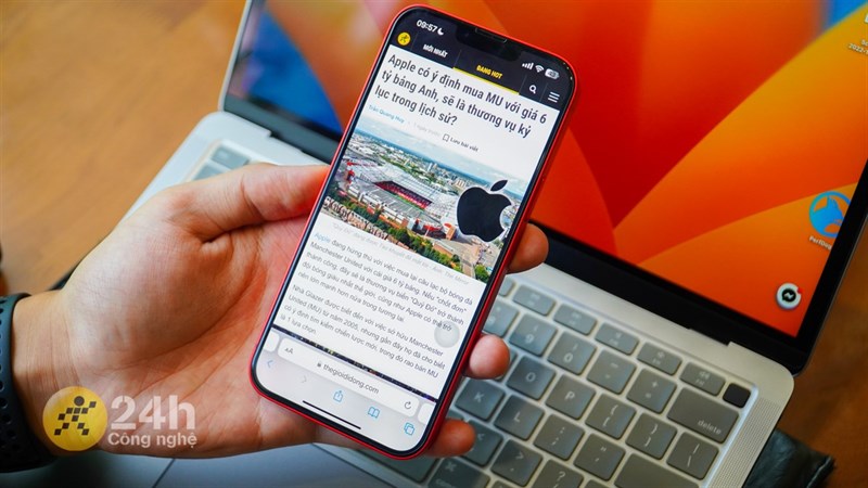 Đối với những tác vụ sử dụng cơ bản thì iPhone 14 Plus dư sức đáp ứng cả ngày dài Đối với những tác vụ sử dụng cơ bản thì iPhone 14 Plus dư sức đáp ứng cả ngày dài