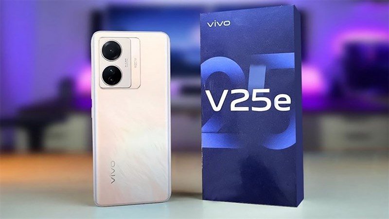 Vivo V25e thiết kế đẹp, cấu hình ổn đang giảm chỉ còn 8.09 triệu