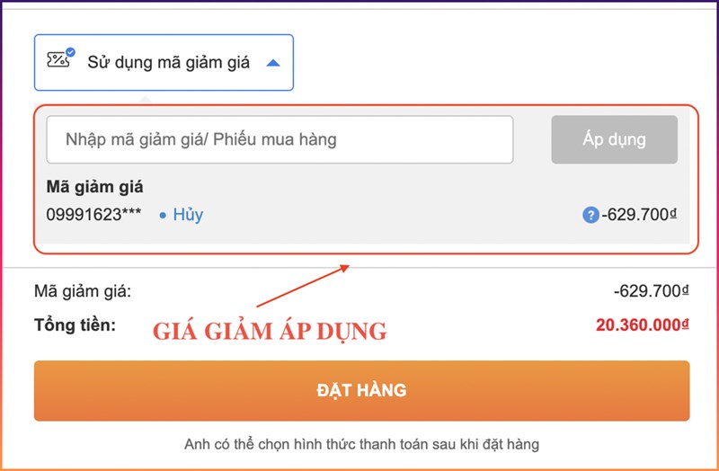 Săn ngay mã giảm điện thoại, máy tính bảng siêu khủng, cao nhất đến 1 triệu đồng Săn ngay mã giảm điện thoại, máy tính bảng siêu khủng, cao nhất đến 1 triệu đồng