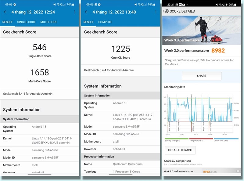 Đánh giá Galaxy A52 5G cập nhật One UI 5.0 (Android 13)