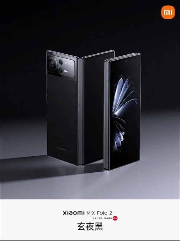 Màu Black Night mới của Xiaomi Mix Fold 2 Màu Black Night mới của Xiaomi Mix Fold 2