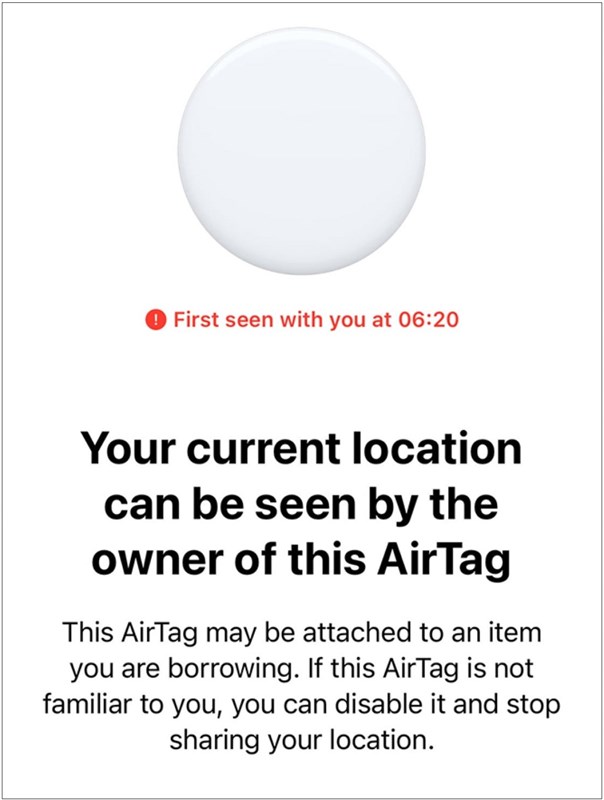 Tính năng cảnh báo an toàn mà Apple thiết kế Tính năng cảnh báo an toàn mà Apple thiết kế