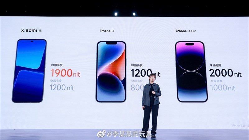 Xiaomi so sánh với iPhone