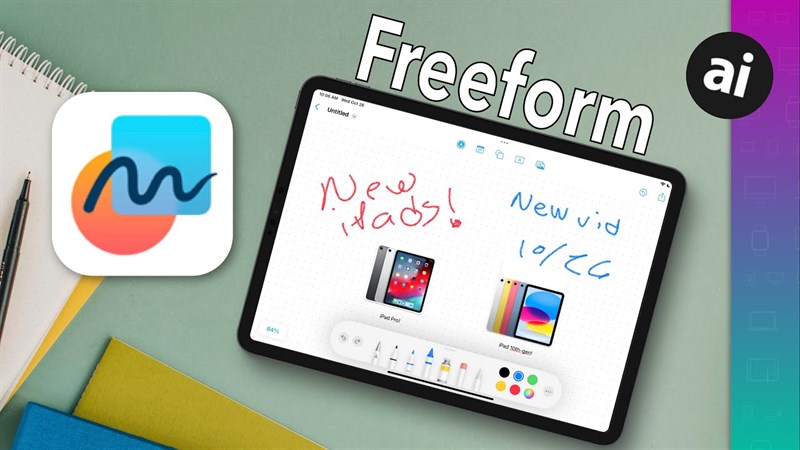 Freeform là một ứng dụng cực hay trên iOS 16.2. Nguồn: AppleInsider. Freeform là một ứng dụng cực hay trên iOS 16.2. Nguồn: AppleInsider.
