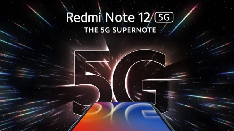 Redmi tung poster xác nhận thời gian ra mắt Redmi Note 12 5G tại Ấn Độ