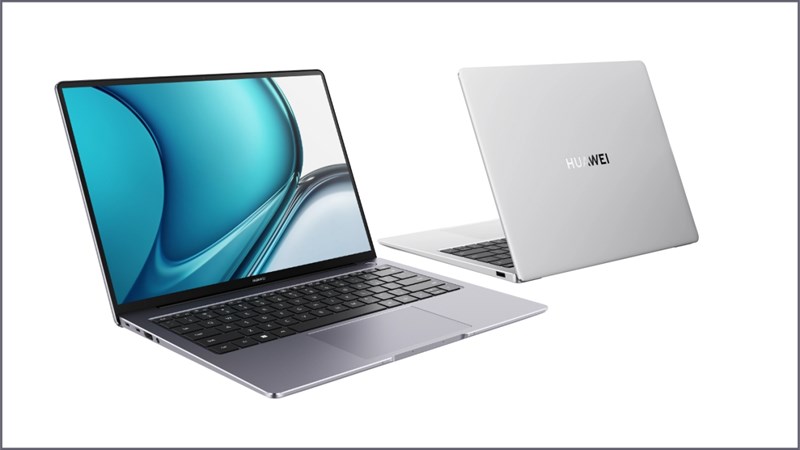 Huawei MateBook 14s phiên bản màu Space Gray và Bright Moon Silver