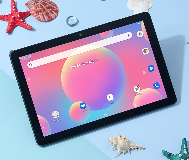 Masstel Tab 10S có khả năng hiển thị khá tốt, hình ảnh rõ nét, màu sắc hài hòa.