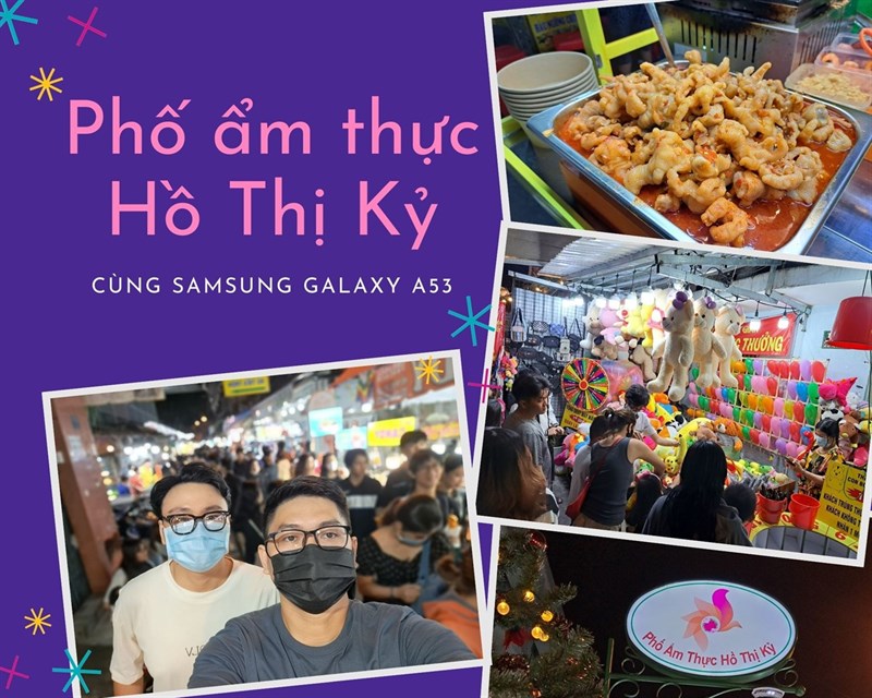 Phố ẩm thực Hồ Thị Kỷ