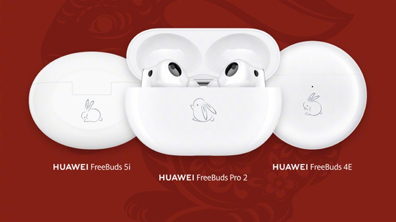 Huawei ra mắt tai nghe FreeBuds phiên bản Năm mới