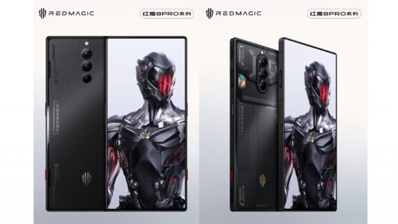 Dòng Red Magic 8 Pro ra mắt với Snapdragon 8 Gen 2 cùng Camera selfie dưới màn hình