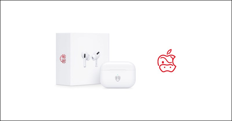 Phiên bản Airpods Pro giới hạn dành cho Tết 2022 Phiên bản Airpods Pro giới hạn dành cho Tết 2022