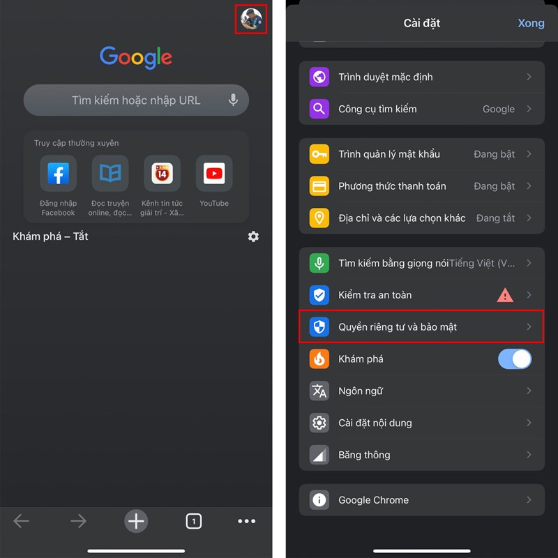 Cách bật tính năng kết nối an toàn trên Chrome Cách bật tính năng kết nối an toàn trên Chrome