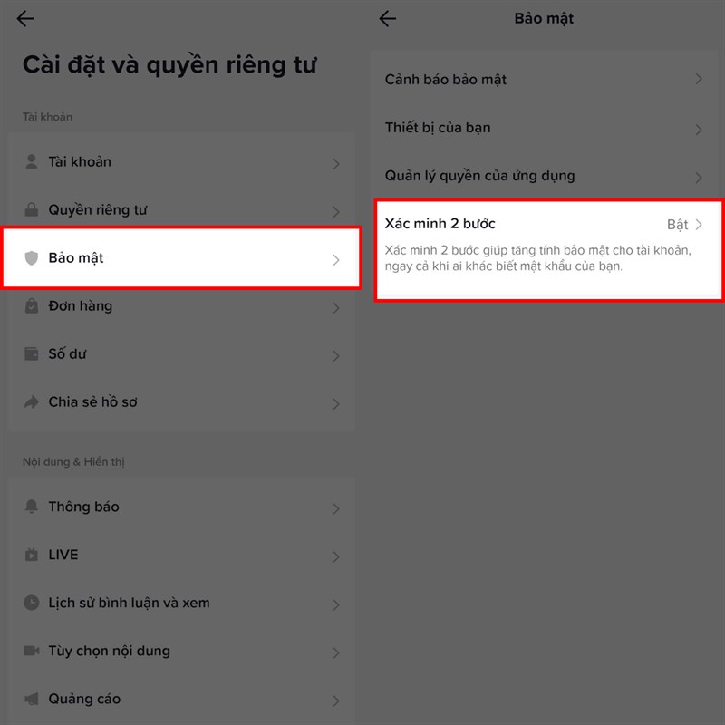 5 cách nâng cao bảo mật TikTok 5 cách nâng cao bảo mật TikTok