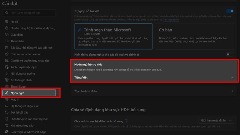 Cách bật kiểm tra chính tả trong Microsoft Edge Cách bật kiểm tra chính tả trong Microsoft Edge
