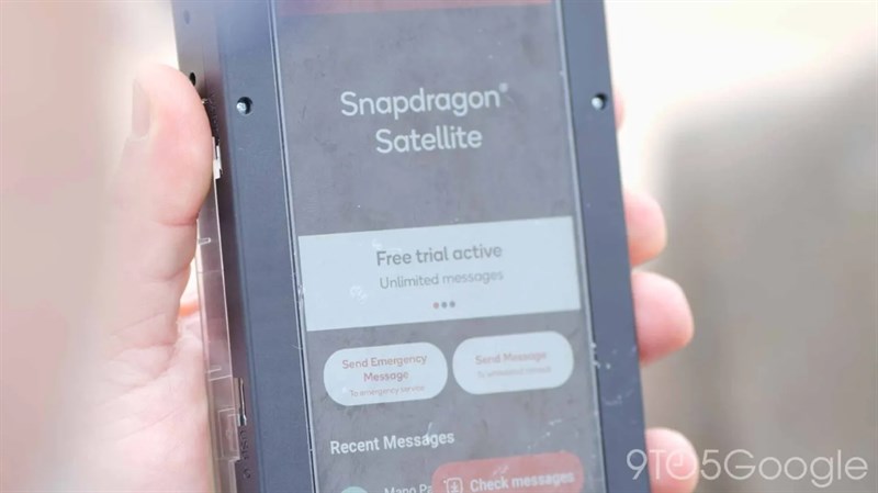 Qualcomm trình diễn tính năng Snapdragon Satellite