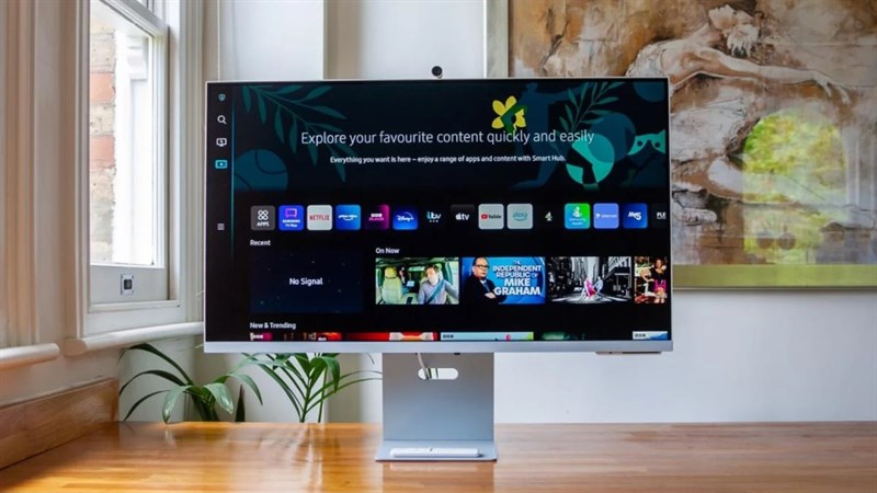 Samsung trình làng mẫu màn hình thông minh M8 mới tại CES 2023 nâng cấp mạnh mẽ về webcam Samsung trình làng mẫu màn hình thông minh M8 mới tại CES 2023 nâng cấp mạnh mẽ về webcam