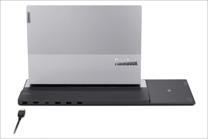 ThinkBook Wireless Dock có công suất sạc lên đến 65 W cho các mẫu laptop tương thích ThinkBook Wireless Dock có công suất sạc lên đến 65 W cho các mẫu laptop tương thích