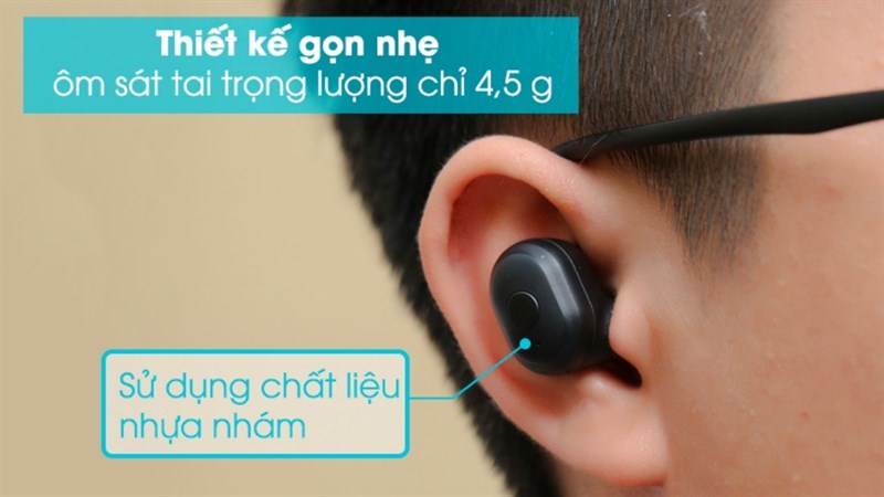 Tai nghe Bluetooth TWS Mozard DS635-WB Đen