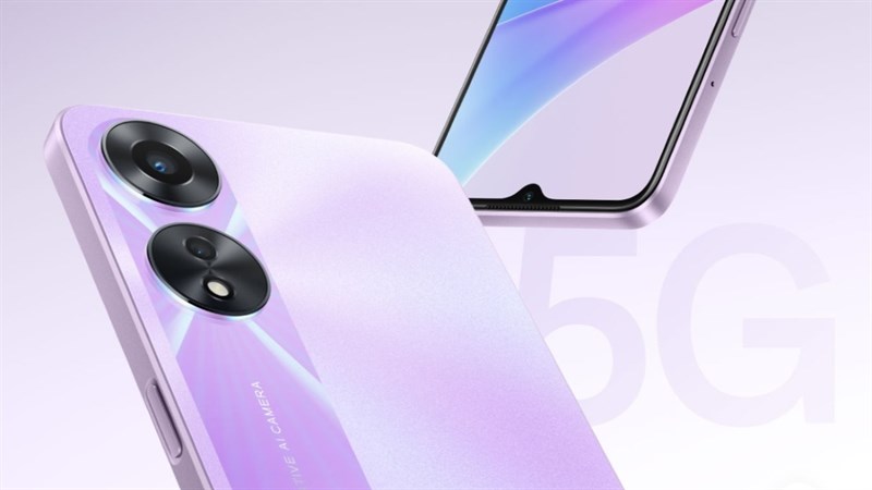 OPPO A78 5G chính thức ra mắt với thông số hấp dẫn cùng màu tím bắt trend