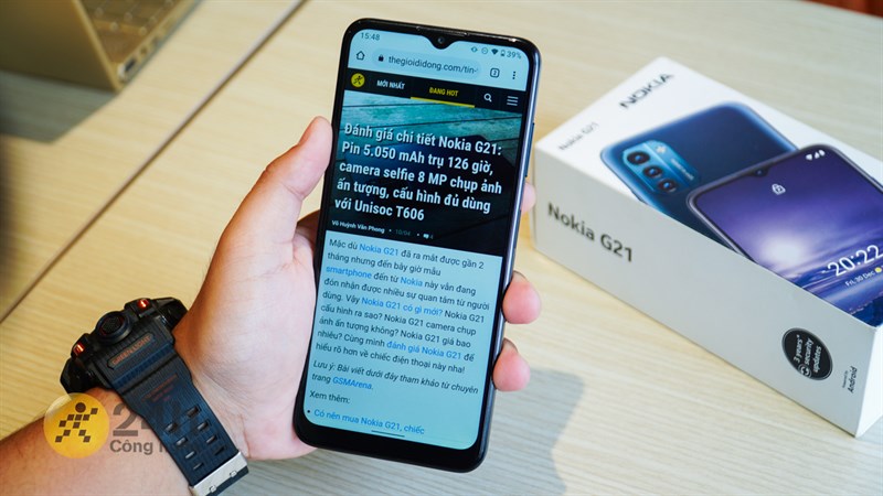 Đánh giá hiệu năng Nokia G21 sau 10 tháng Đánh giá hiệu năng Nokia G21 sau 10 tháng