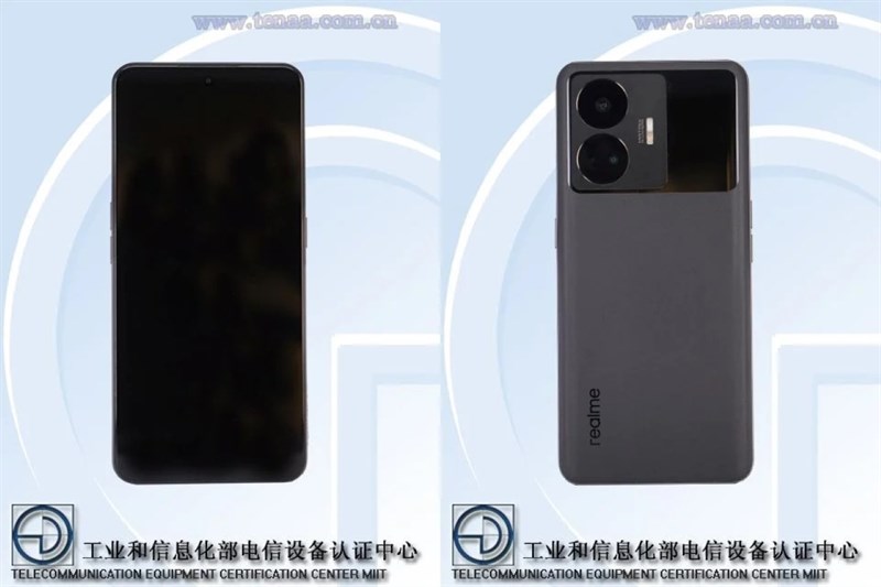 Chiếc realme GT Neo5 được TENAA đăng tải Chiếc realme GT Neo5 được TENAA đăng tải